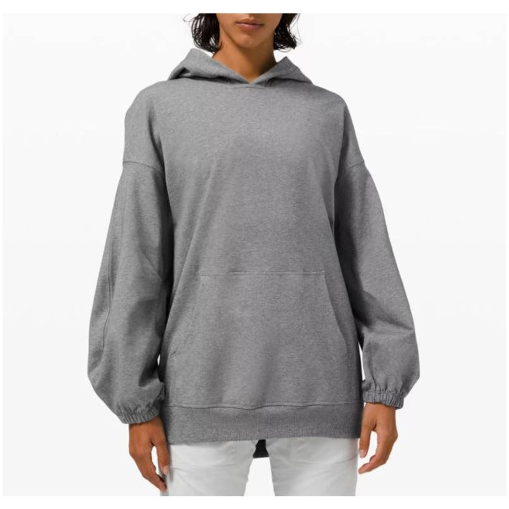Lululemon LA Oversized Heather Gray Hoodie Size XS/S